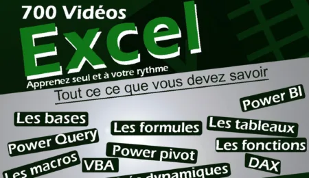 FORMATION EXCEL DEBUTANT à EXPERT PACK DE FORMATION VIDEO AUTODIDACTE MICROSOFT... 458607603 1054839763309457 2179443796031126087 n