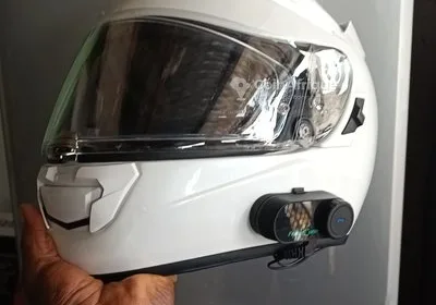 Casque moto avec bluetooth