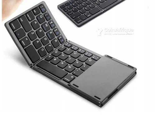 Clavier bluetooth pliable rechargeable