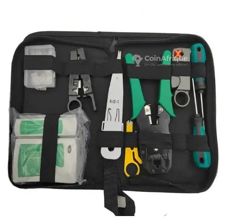 Kit professionnel de maintenance réseau informatique