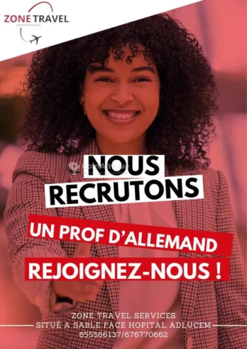 Offre d’emploi – Enseignant h/f d’allemand