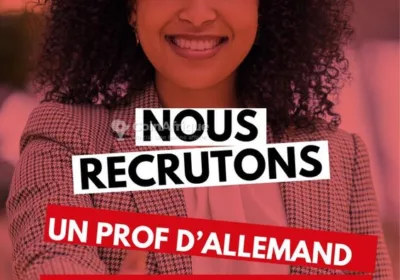 Offre d’emploi – Enseignant h/f d’allemand