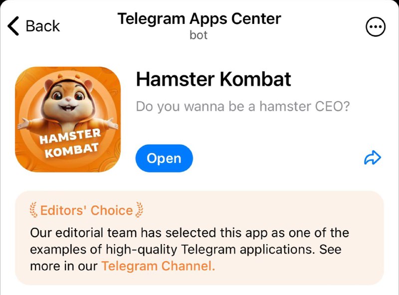 Telegram Apps Editor's Choice AwardTelegram App Center (@tapps_bot) has selected... QTMuRiDyy9vas41fceomvAyDOUb2P4iB2Ejzkx v2gT67ZaXk jOvuEQXbb63r9zfNT xGHEu3BRXpI8dGyUJM1a03LQxjmkmr S