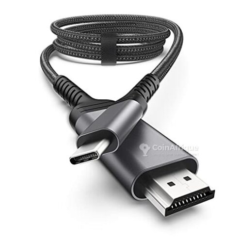 Cable HDMI avec sortie type c