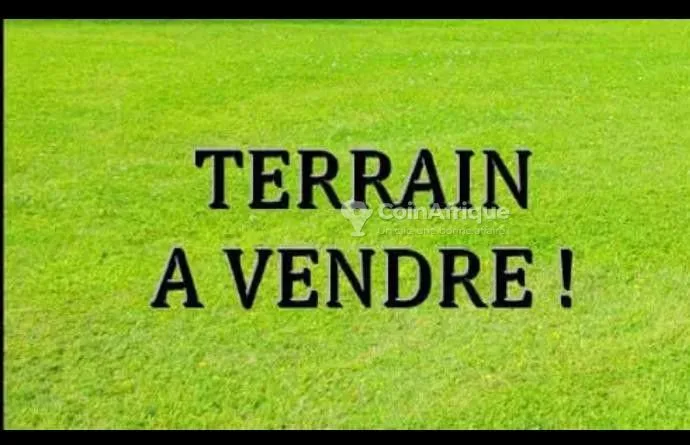 Terrain titré 600m² à Logpom