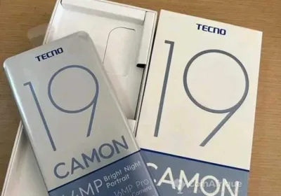 tecno camon 19 – 128gb rom – 6+5gb ram –