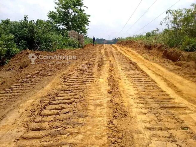 Terrain  a Ngombe village