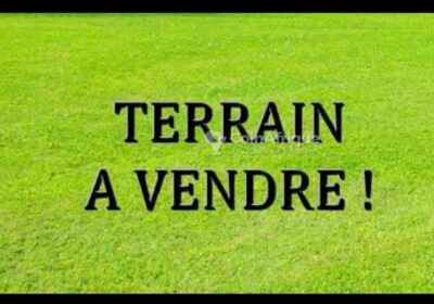 Terrain titré 600m² au pk17