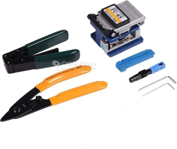 Kit d’outils optiques de fibre de ftth avec l’ensemble d’outils de coupe