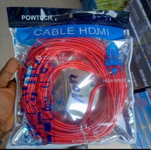 Câble hdmi 10 mètres de longueur