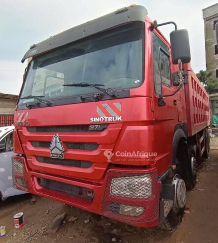 Camion benne howo sinotruk 12 roues 2016