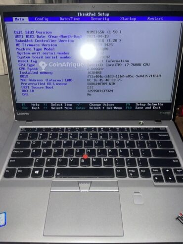 PC Lenovo core i7