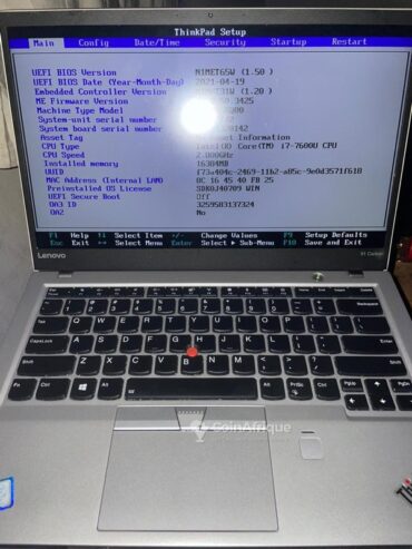PC X1 carbon core i7 7th gen