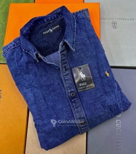 Chemises en jean