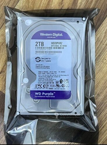 Disque dur caméra 2tb