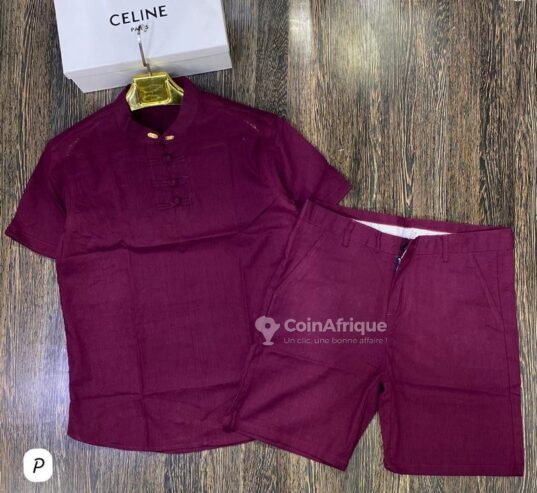Ensemble culotte en lin