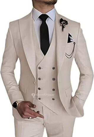 Ensemble veste homme 3 pièces